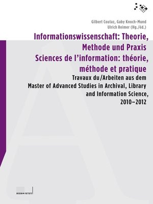 cover image of Informationswissenschaft